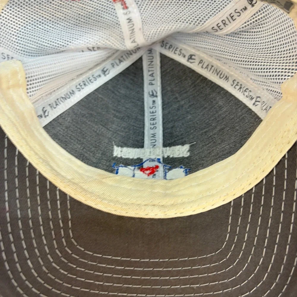 Outdoor Cap Servolution Good Neighbors Trucker Hat Grey White Building Community